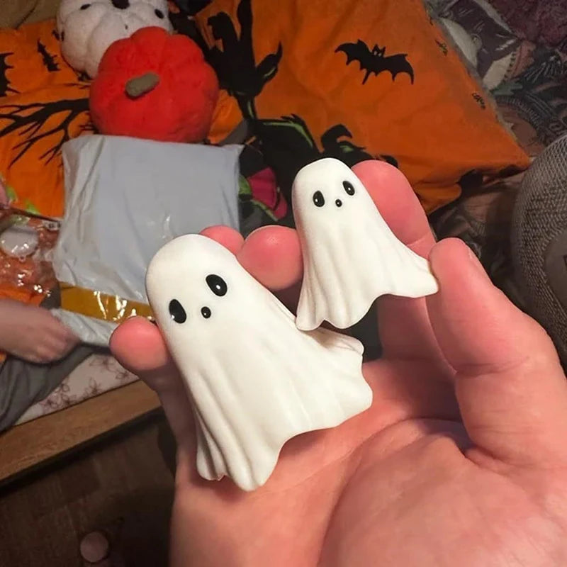 Cute Middle Finger Ghost Figurine Decoration