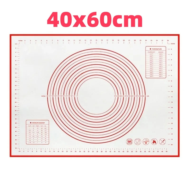 Non-Stick Silicone Baking and Kneading Mat