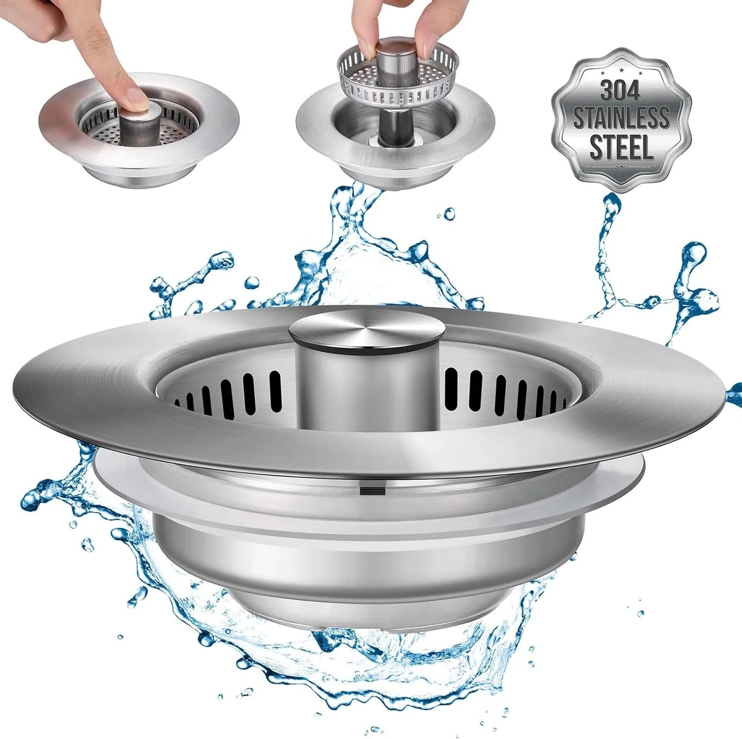 Stainless Steel Kitchen Sink Drain Strainer