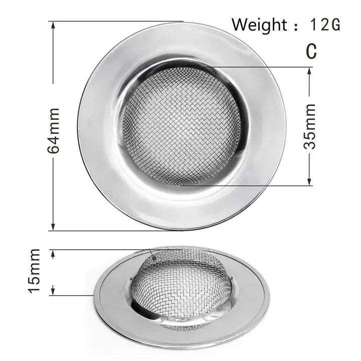 Stainless Steel Mesh Sink Strainer Filter