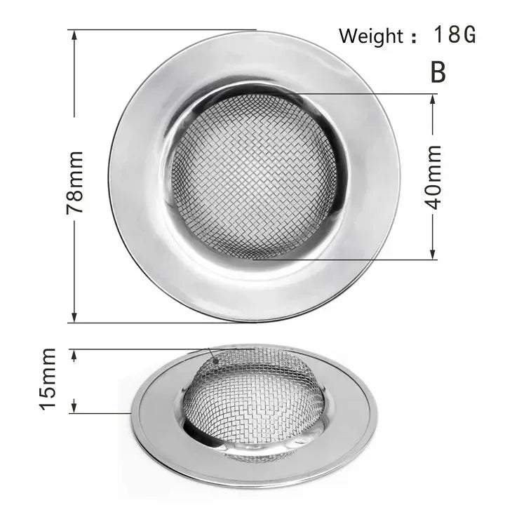 Stainless Steel Mesh Sink Strainer Filter