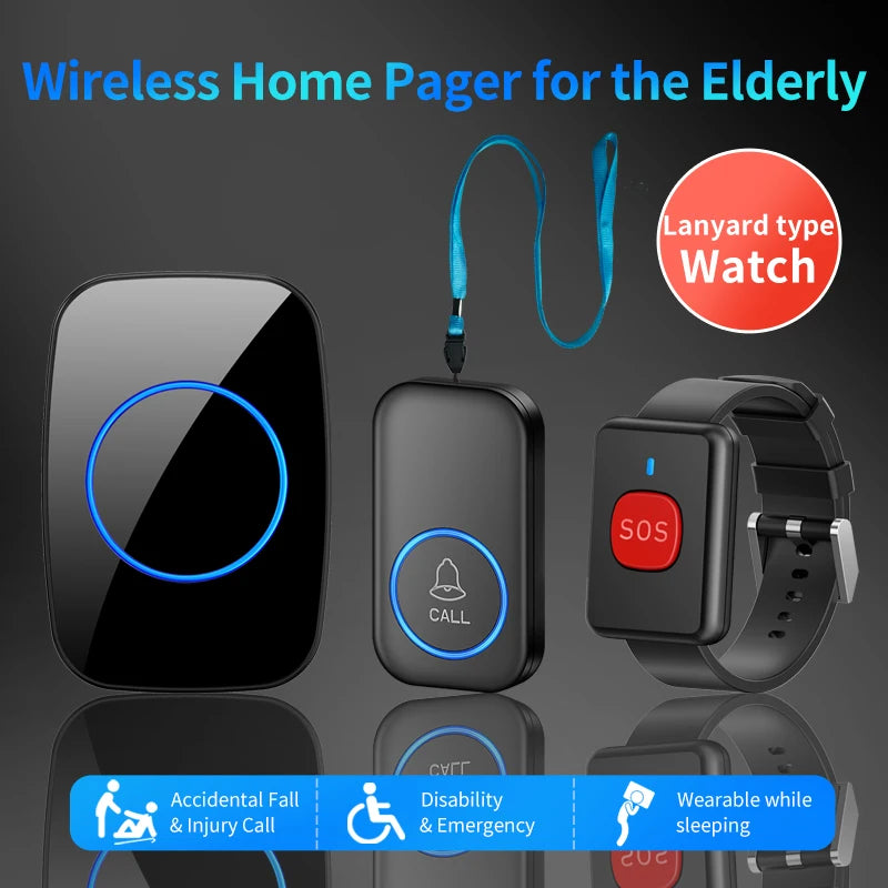 Smart Wireless Caregiver Pager Alert System