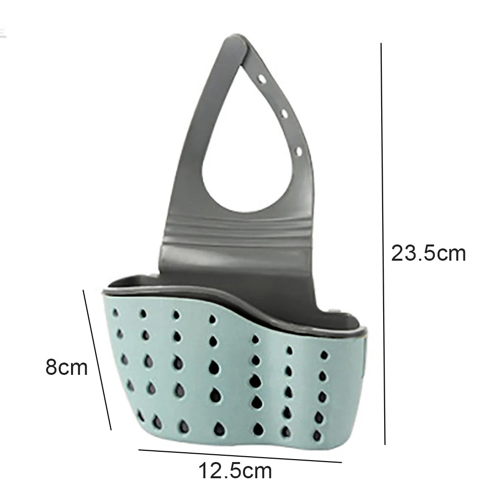 Adjustable Kitchen Sink Storage Drain Basket