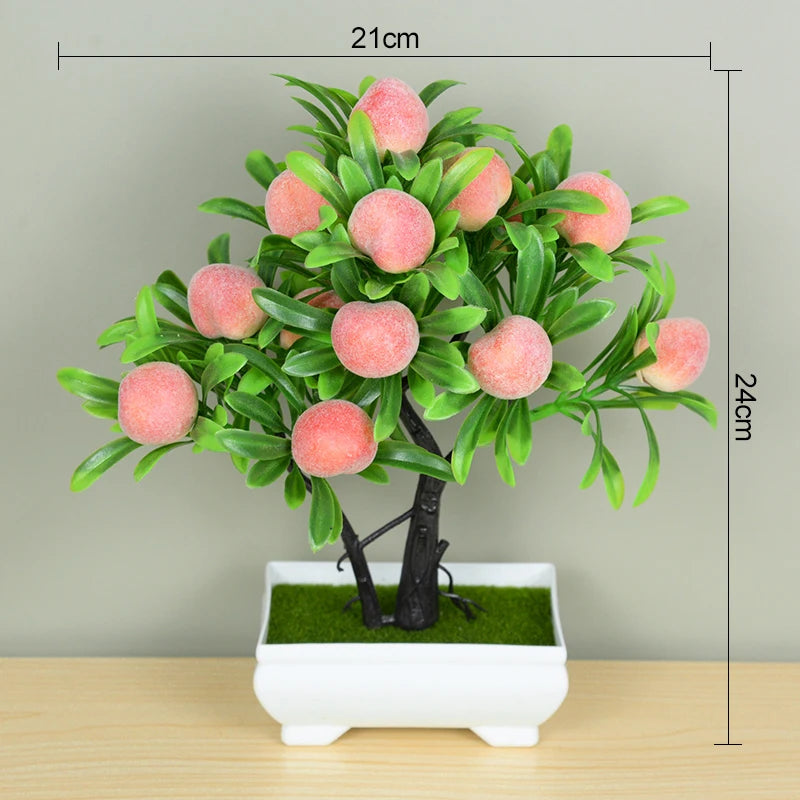 Artificial Bonsai Tree Potted Home Decor