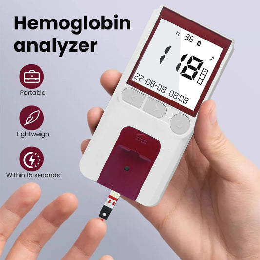 Rapid Hemoglobin Test Meter & Strip Kit