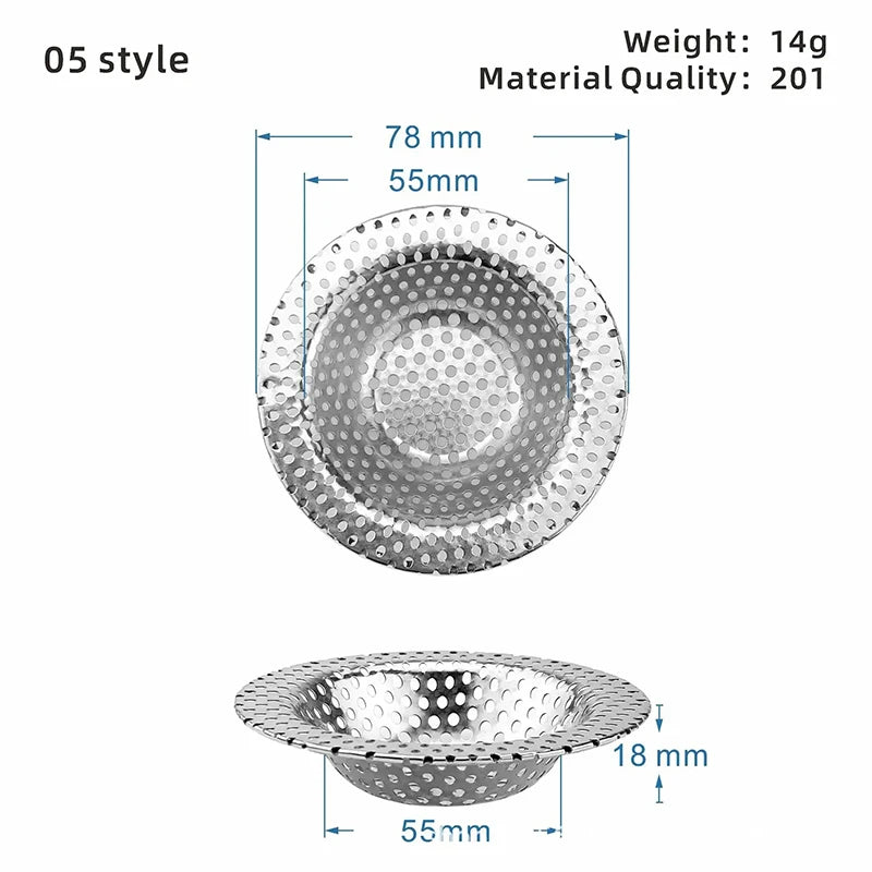 Stainless Steel Mesh Sink Strainer Filter