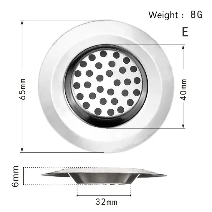 Stainless Steel Mesh Sink Strainer Filter