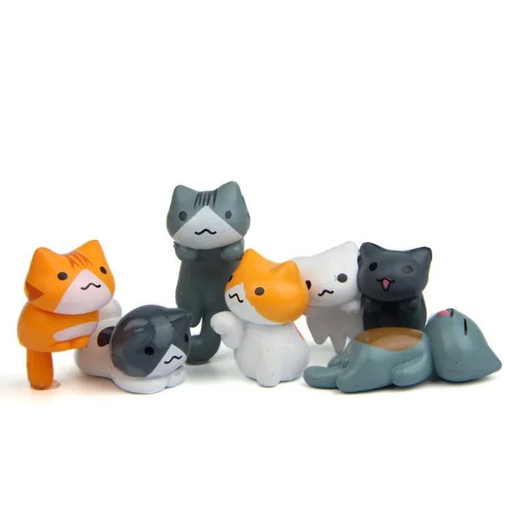 Cartoon Lucky Cat Mini Garden Decor