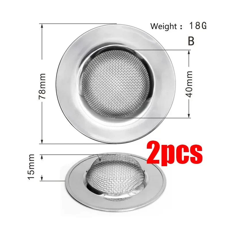 Stainless Steel Mesh Sink Strainer Filter