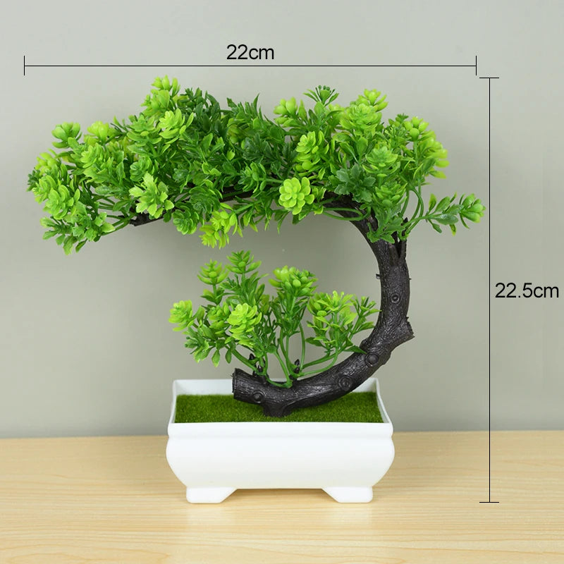 Artificial Bonsai Tree Potted Home Decor