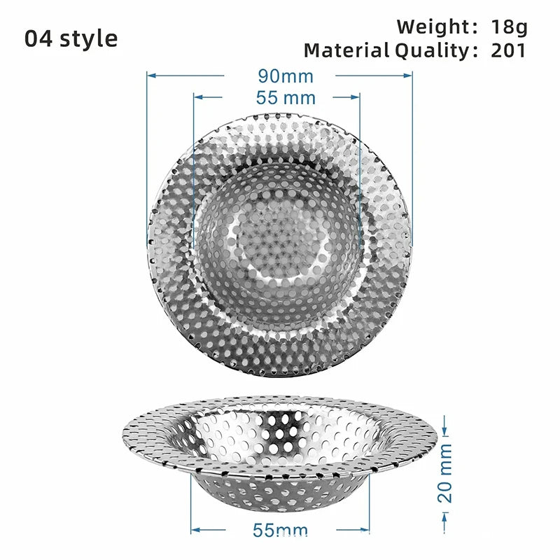 Stainless Steel Mesh Sink Strainer Filter