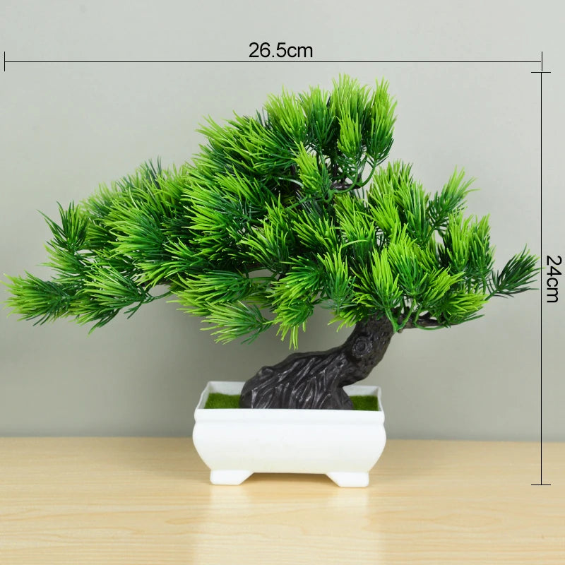 Artificial Bonsai Tree Potted Home Decor